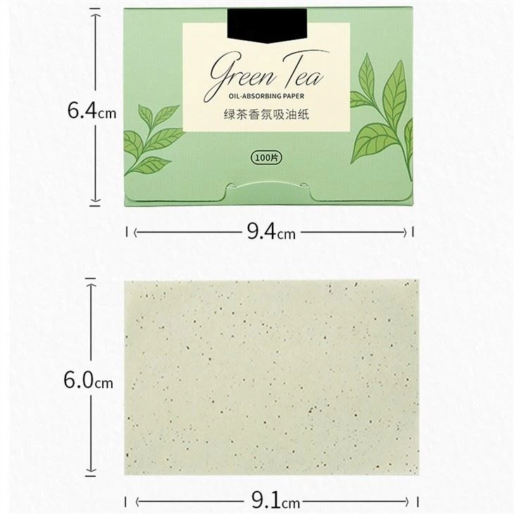 Best Selling Custom Portable Facial Tissue Oil Absorbing Sheets Oil Blotting Paper For Oily Skin