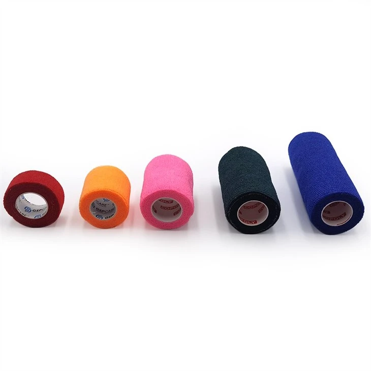 Self Adhesive Elastic Class I 100% Cotton Waterproof GSPMED Bandage
